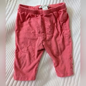 Angel Dear Pink Cropped Leggings 6-12 M